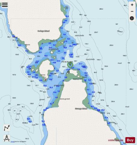 Princesa Channel Marine Chart - Nautical Charts App - Streets