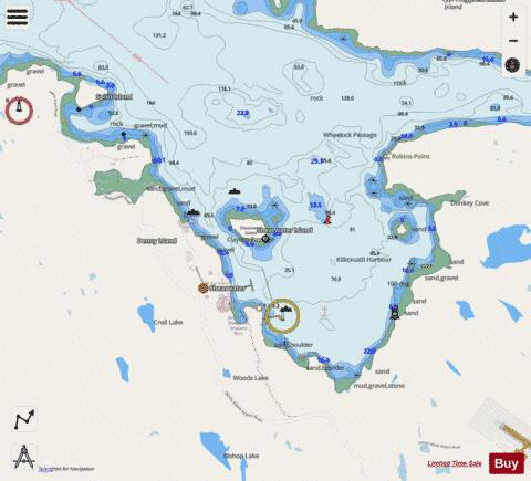 Shearwater Marine Chart - Nautical Charts App - Streets