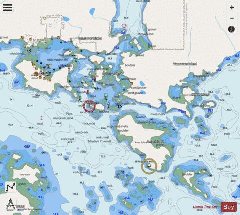 Kyuquot Marine Chart - Nautical Charts App - Streets