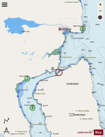 Coghlan Anchorage Marine Chart - Nautical Charts App - Streets