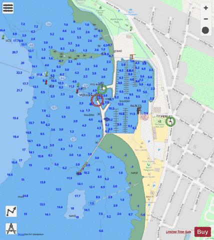 Port Elgin Marine Chart - Nautical Charts App - Streets