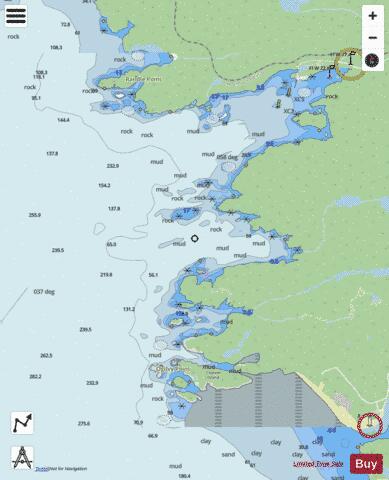 Heron Bay Marine Chart - Nautical Charts App - Streets