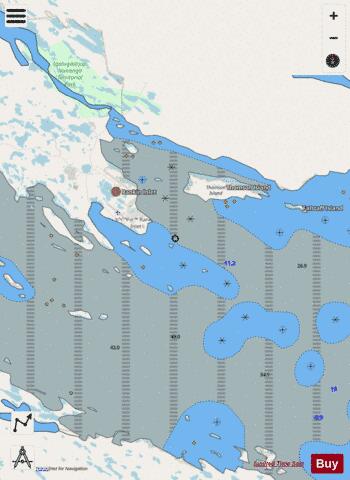 Rankin Inlet Including / Y Compris Melvin Bay And/ Et Prairie Bay Marine Chart - Nautical Charts App - Streets