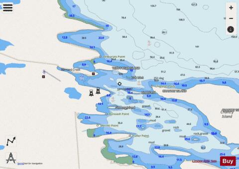 Bernard Harbour Marine Chart - Nautical Charts App - Streets