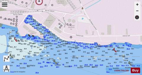 Port de Valleyfield Marine Chart - Nautical Charts App - Streets