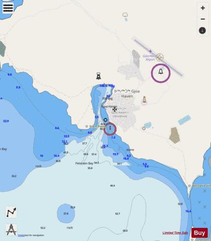 Gjoa Haven Marine Chart - Nautical Charts App - Streets
