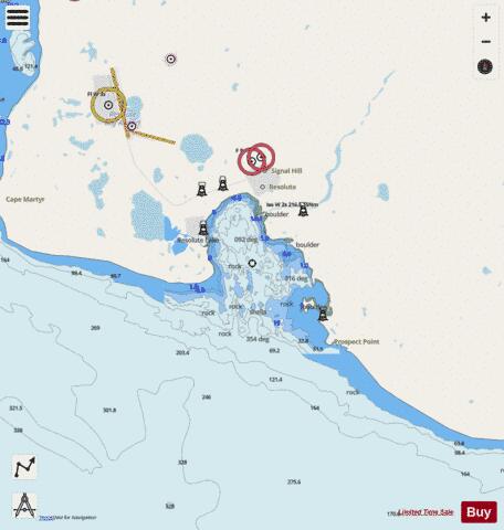 Resolute Marine Chart - Nautical Charts App - Streets