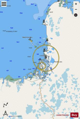 Tuktoyaktuk Harbour and Approaches Marine Chart - Nautical Charts App - Streets