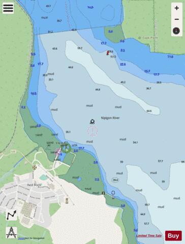 Red Rock Marine Chart - Nautical Charts App - Streets