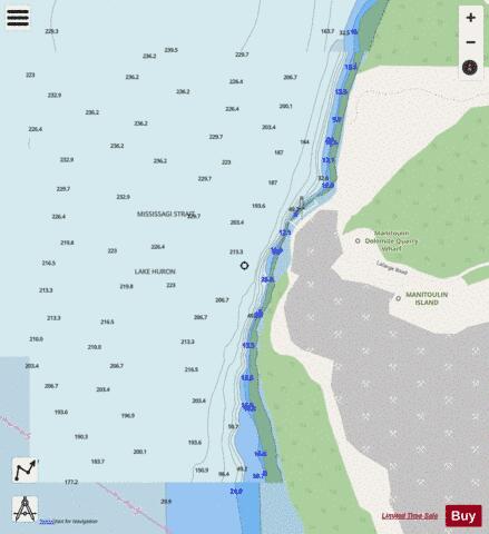 Meldrum Bay Marine Chart - Nautical Charts App - Streets