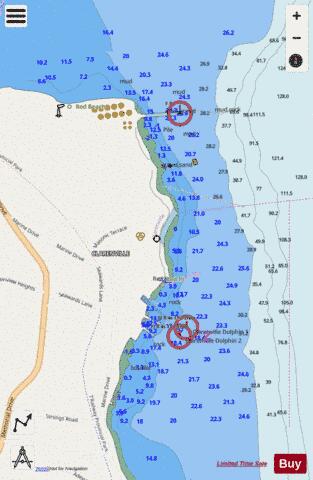 Clarenville Marine Chart - Nautical Charts App - Streets