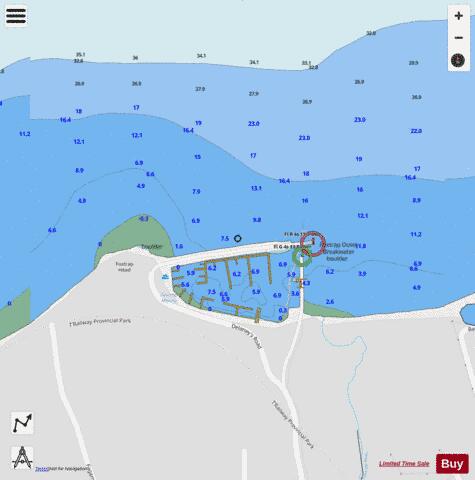 Foxtrap Marine Chart - Nautical Charts App - Streets