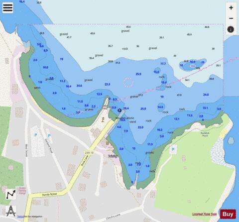 Trinity Wharves Marine Chart - Nautical Charts App - Streets