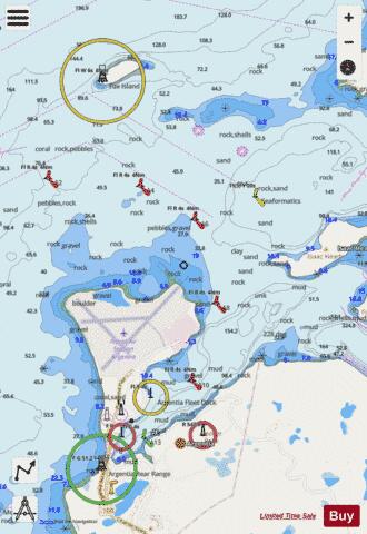 Argentia Marine Chart - Nautical Charts App - Streets