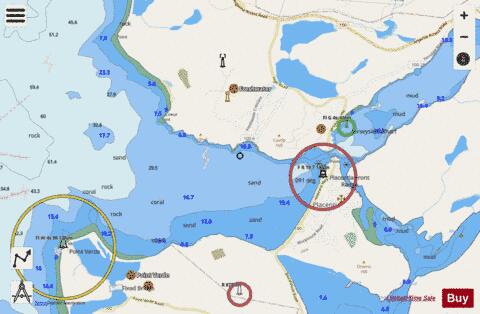 Placentia Road Marine Chart - Nautical Charts App - Streets