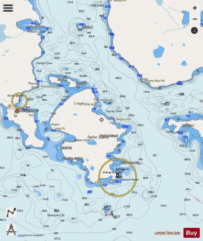 McCallum Marine Chart - Nautical Charts App - Streets
