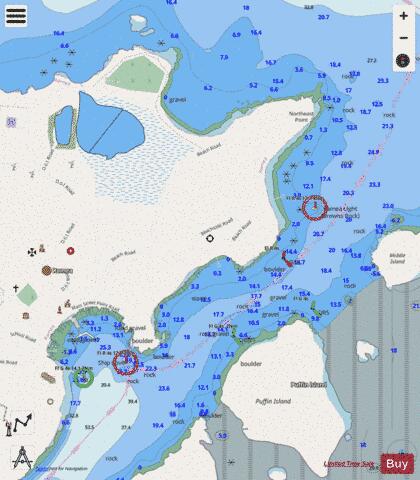 Ship Cove Marine Chart - Nautical Charts App - Streets