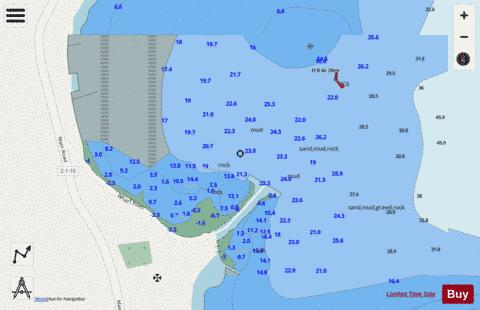 CA_CA576698 Marine Chart - Nautical Charts App - Streets