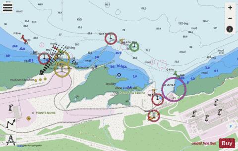 Pointe Noire Marine Chart - Nautical Charts App - Streets