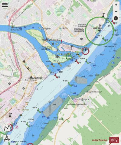 Port de Trois-Rivieres Marine Chart - Nautical Charts App - Streets