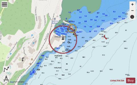 Pointe-au-Pic Marine Chart - Nautical Charts App - Streets