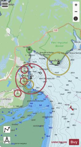 Baie-Comeau Marine Chart - Nautical Charts App - Streets