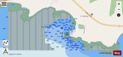 Mal-Bay Marine Chart - Nautical Charts App - Streets