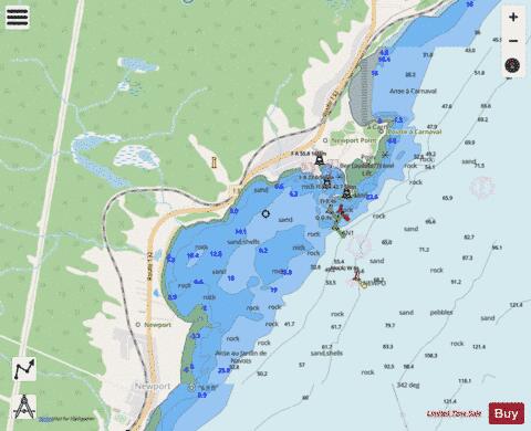 Newport-Point Marine Chart - Nautical Charts App - Streets