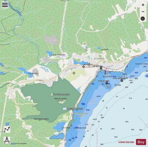 Chandler Marine Chart - Nautical Charts App - Streets