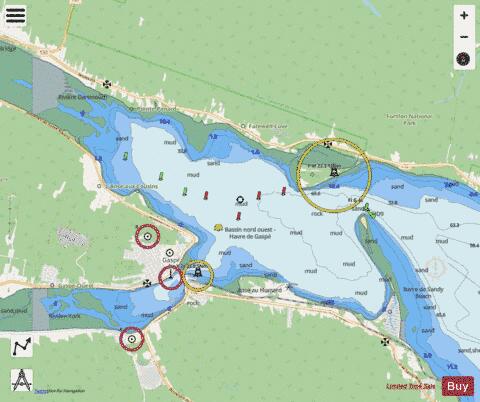 Havre de Gaspe Marine Chart - Nautical Charts App - Streets
