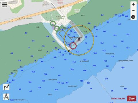 Neuville Marine Chart - Nautical Charts App - Streets