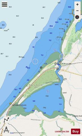 Saint-G�d�on Marine Chart - Nautical Charts App - Streets