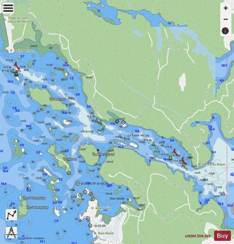 Entr�e\Entrace La Grande D�charge Marine Chart - Nautical Charts App - Streets