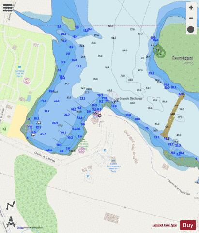 Dame-en-terre Marine Chart - Nautical Charts App - Streets