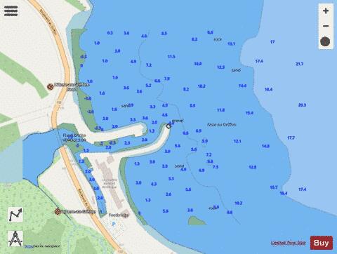L'Anse-au-Griffon Marine Chart - Nautical Charts App - Streets