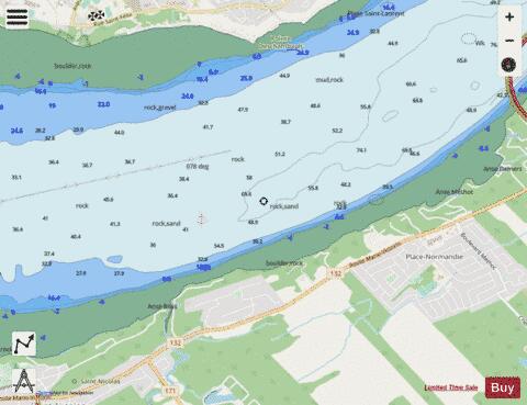 Mouillage St-Nicolas Marine Chart - Nautical Charts App - Streets