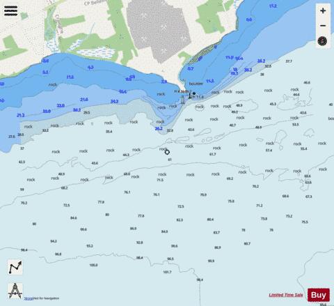 St. Lawrence Cement Company Wharf Marine Chart - Nautical Charts App - Streets