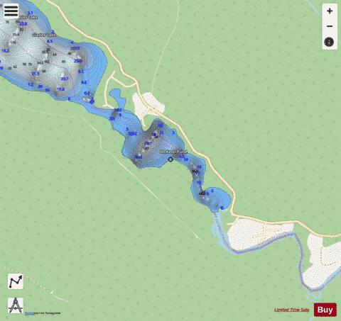 McKeon Pond depth contour Map - i-Boating App - Streets