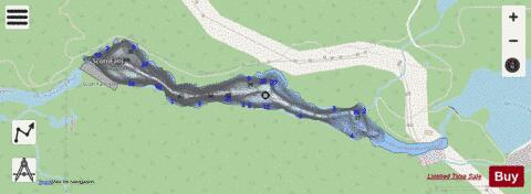 Michipicoten River depth contour Map - i-Boating App - Streets