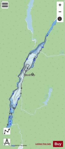 Stilwell Lake depth contour Map - i-Boating App - Streets