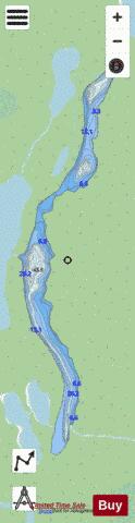 Lake 19E-72 depth contour Map - i-Boating App - Streets