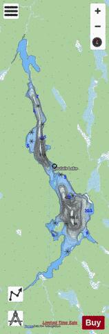 Goulais Lake depth contour Map - i-Boating App - Streets
