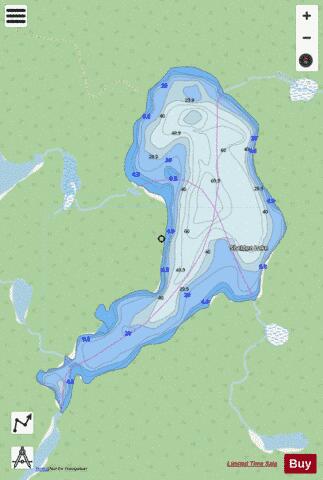 Shelden Lake depth contour Map - i-Boating App - Streets