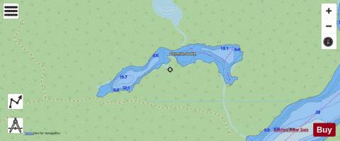 German Lake depth contour Map - i-Boating App - Streets