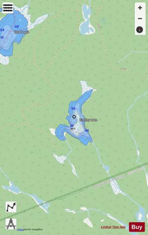 Findlay Lake depth contour Map - i-Boating App - Streets