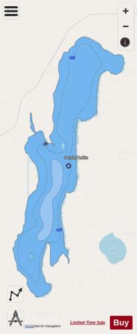 Dexter Lake depth contour Map - i-Boating App - Streets