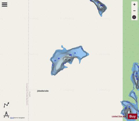 Wideman Lake depth contour Map - i-Boating App - Streets