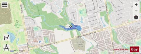 Don Head Farm Pond depth contour Map - i-Boating App - Streets