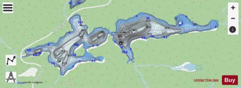 Keelow Lake depth contour Map - i-Boating App - Streets