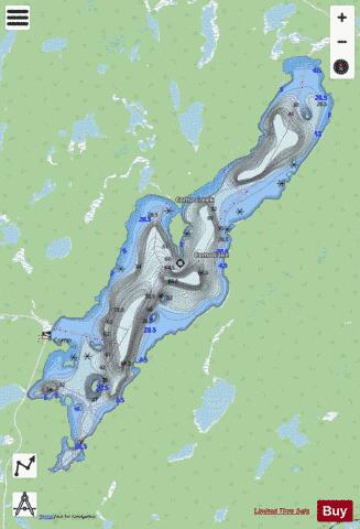 Como Lake (lac Como) depth contour Map - i-Boating App - Streets